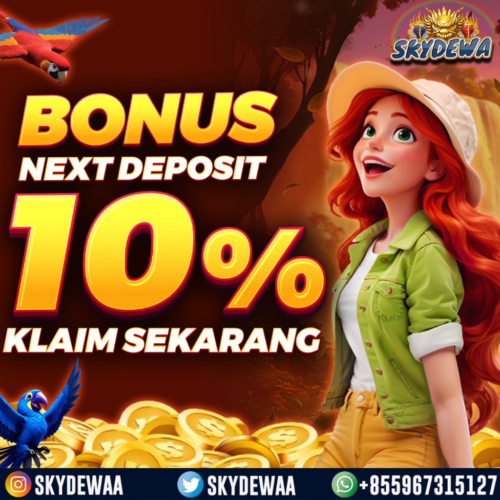 Nikmati Bonus Harian Slot 10% di Situs Slot