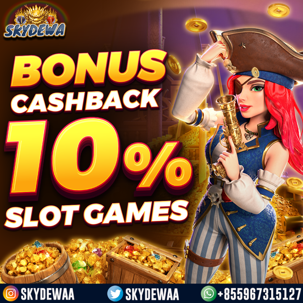 Hadiah Bonus Cashback Sampai 10% dari Skydewa